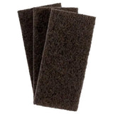 3M Doodlebug Brown Scrub 'N Strip Pad 8541, 4.625 in x 10 in (20 count)