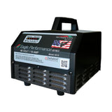 Dual Pro Battery Charger with SB-50 Connector - 48V - 18A - Dimensions 9.75 x 8.38 x 7.75 in - Universal - Compatible Equipment Golf Carts - i4818CH OEM