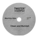 Diversey TASKI Twister Intellipad Diamond Coated Floor Machine Cleaning Pad, Made in USA, Burnish to High Super Gloss Finish