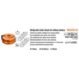 CMT 692.013.12 Molding & Profile Set, 3-1/8-Inch Diameter, 3/4-Inch Bore