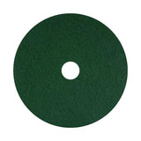 Americo Green Scrub Floor Pad, Cleaning Pad for Hard Surfaces, Made of 100% Recycled Content, USA Made