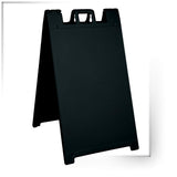 Plasticade Signicade Curb Sign/A-Frame 24x36" Color:Black