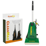 CleanMax Pro Series CMP-3T Commercial Upright Vacuum with 6 Genuine HEPA Bags – 10 AMP Motor, On-Board Tools, Metal Components, HEPA Filtration, Automatic Height Adjustment, 14” Nozzle, 60’ Cord
