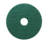 3M COMMERCIAL SOLUTIONS Niagara Floor Pad 20 In Green Scrubbing, 5 CS