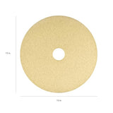 Americo Image-Beige Ultra High Speed Burnishing Floor Pad, Polish to High Gloss, Soft to Medium Finishes, Made in USA