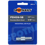 Industrial Steel Air Plug – 1/4