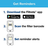 Filtrete 2x25x1 Furnace Air Filter MPR 28 MERV 13, Healthy Living Ultrafine Particle Reduction