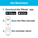 Filtrete 2x25x1 Furnace Air Filter MPR 28 MERV 13, Healthy Living Ultrafine Particle Reduction