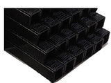 3/8" crown X 1/4" leg ( Black ) 22 gauge wire 10,000 per box Similar to: Spotnails 87004B Series- Senco's C series, Bostitch 7 series and the Bea 71 series of upholstery staples.