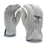 Cordova Caliber-GT Grain Goatskin Driver Gloves, HPPE/Steel Fabric Lined, Keystone Thumb, ANSI Cut Level A5