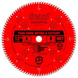 Freud LU74R010 10-Inch 80-Tooth ATB Thin Kerf Cut Off Saw Blade with 5/8-Inch Arbor and PermaShield Coating