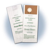 #VU500 12 & 15 inch upright Replacement Vacuum Bags (includes 2 filters per pack) (OEM# 107407587, 107404820, 107413586) 10 per pack