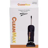 Clean Max Vacuum Cleaner Bags 6 Pack (#CMZM-H6), Fits ZM-200, ZM-400, ZM-600