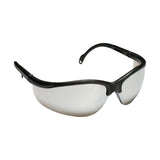 Cordova EKB70S Boxer Black Frame, Silver Mirror Lens, Extendable Temples, 12-Pack