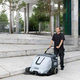 TTS Products NILFISK SW900 Battery Operated Walk Behind Sweeper for Both Indoor and Outdoor 56383323