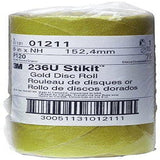 3M 01211 Stikit Gold 6" P120A Grit Disc Roll (Pack of 6)