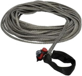 7/16" x 50' Lockjaw Synthetic Winch Line Extension w/Integrated Shackle 7,400 lbs WLL (UV and Abrasion Resistant)