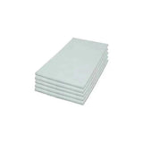 Powr-Flite White Polish Pad, 14 x 20 Inch, 5-Pack, compatible with ORB1420 Powr XB2 Orbital Floor Machine