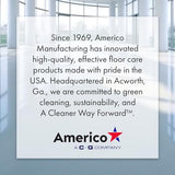 Americo Green Scrub Floor Pad, Cleaning Pad for Hard Surfaces, Made of 100% Recycled Content, USA Made