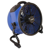 XPOWER X-35AR Professional Heat Resistant Axial Fan for Heated Environments (Does Not Produce Heat), Blue