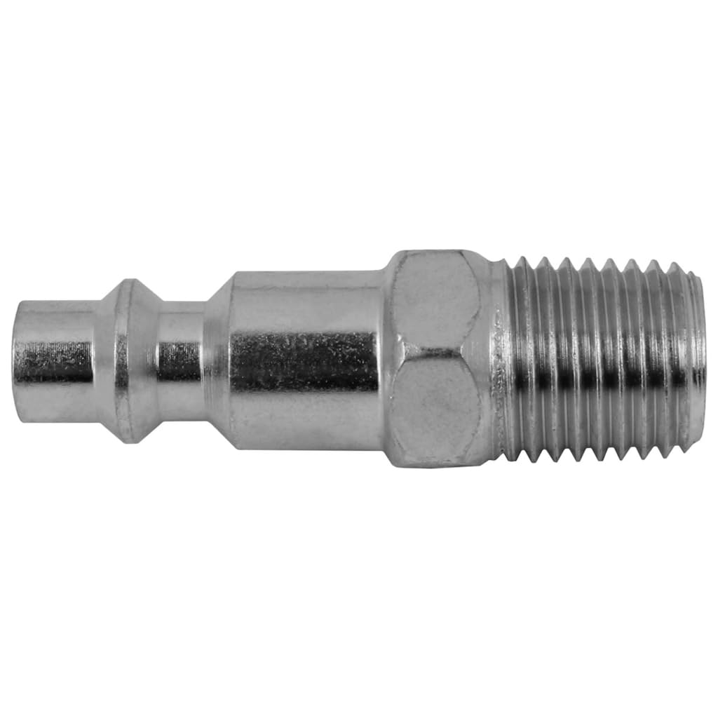 5-Pack Industrial Steel Air Plugs | 1/4