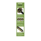 (300 Count) Big Timber CTX156 15 x 6" Bronze Lag Screw