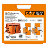 CMT CMT 694.005.31 Two-Piece Adjustable Rounding & Chamfering Set, 5-15/32-Inch Diameter, 1-1/4-Inch Bore