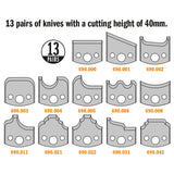 CMT 692.013.12 Molding & Profile Set, 3-1/8-Inch Diameter, 3/4-Inch Bore