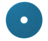 Americo Manufacturing Blue 400410 Blue Floor pad (5 Pack) - Eco-Friendly Cleaner Floor Pad, 10-Inch
