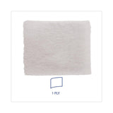 Americo TrapEze Disposable Dusting Sheets, 5-inch x 125 ft, White, 250 Sheets/Roll, 2 Rolls/Carton (582505)