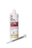 3M Fire Barrier Rated Foam FIP 1-Step, Maroon Color, 1-Step, Two-Part Urethane, Intumescent Foam, 12.85 fl oz Cartridge