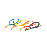 Uniweld EZ5HS Hose Set, EZ-Turn 5' Soft Magic Barrier anti-Blowback,Red, Yellow, Blue