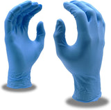 Cordova 4095S Nitri-Cor 4-MIL Industrial Powder Free Textured Nitrile Gloves, Small, 100-Pack