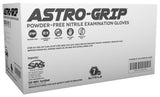 SAS Astro-Grip Powder-Free Exam Grade Nitrile Disposable Gloves - 10 Boxes / 100 Each, Orange, 7 Mil XL