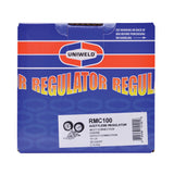 Uniweld RMC100 Centurion Series Acetylene Regulator with "A" Outlet Connection and 200 CGA Inlet