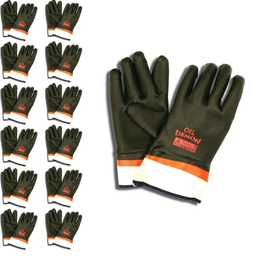 Lot De 12 Paires - Gants De Travail Nitrile Flocklined Cordova 4630XL Taille XL