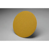 3M Hookit Gold Film D/F Disc 255L, Aluminum Oxide, Dry Only, 5" Diameter, P180 Grit, Gold (Pack of 100)