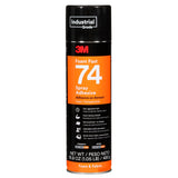 3M Foam Fast 74 Spray Adhesive Clear, (Net Fill: 16.9 fl Ounce)(Pack of 1)