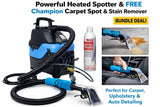 Cleaning Bundle- Mytee S-300H Tempo Heated Carpet & Upholstery Extractor + Champion Sprayon Carpet Spot & Stain Remover – Non‑Foaming Aerosol