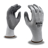 Cordova Rival Light 13-Gauge HPPE Shell Gloves, Polyurethane Palm Coating, ANSI Cut Level A2