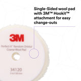 3M Perfect-It Random Orbital Wool Compounding Pad