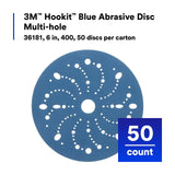 3M Blue Abrasive Disc or Sheet Roll, Choice or Multi-Hole or No-Hole, Primer Sanding, Paint Preparation, Body Repair