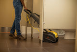 Tornado Vortex 9" Multi-Surface Floor Scrubber – Low-Moisture, High-Speed Cylindrical Brush Machine for Tile, VCT, Concrete, Rubber Mats, Carpet & Escalators – Compact, Quiet, Easy to Use & Maintain