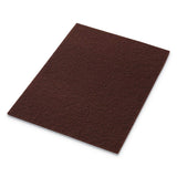 Americo 42071428 EcoPrep EPP Specialty Pads, 28w x 14h, Maroon, 10/CT