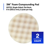 3M 0 8" Foam Compounding Pad