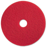 20” Red Floor Buffer Pads – 5 Pack – Heavy Duty Polishing Pads for 175 RPM Rotary Machines – Compatible with Viper, PowrFlite, Clarke & Mercury Floor Buffers