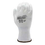 Cordova 3712 Mirage 13-Gauge HPPE Shell Gloves, White Polyurethane Coating, ANSI Cut Level A2