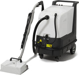 Dapper Commercial Box Carpet Extractor with 13" Motorized Brush Head, Hot Water Extraction, Strong Suction and 14.5/10.5 Gal Tanks — Ideal for Hotels, Offices, & Commercial Cleaning
