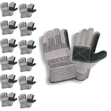 Cordova Premium Shoulder Gloves, Double Palm, Rubberized Safety Cuff, 12-Pack