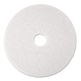 3m 4100-20 Super Polish Floor Pad 20" - White (Pack Of 5)